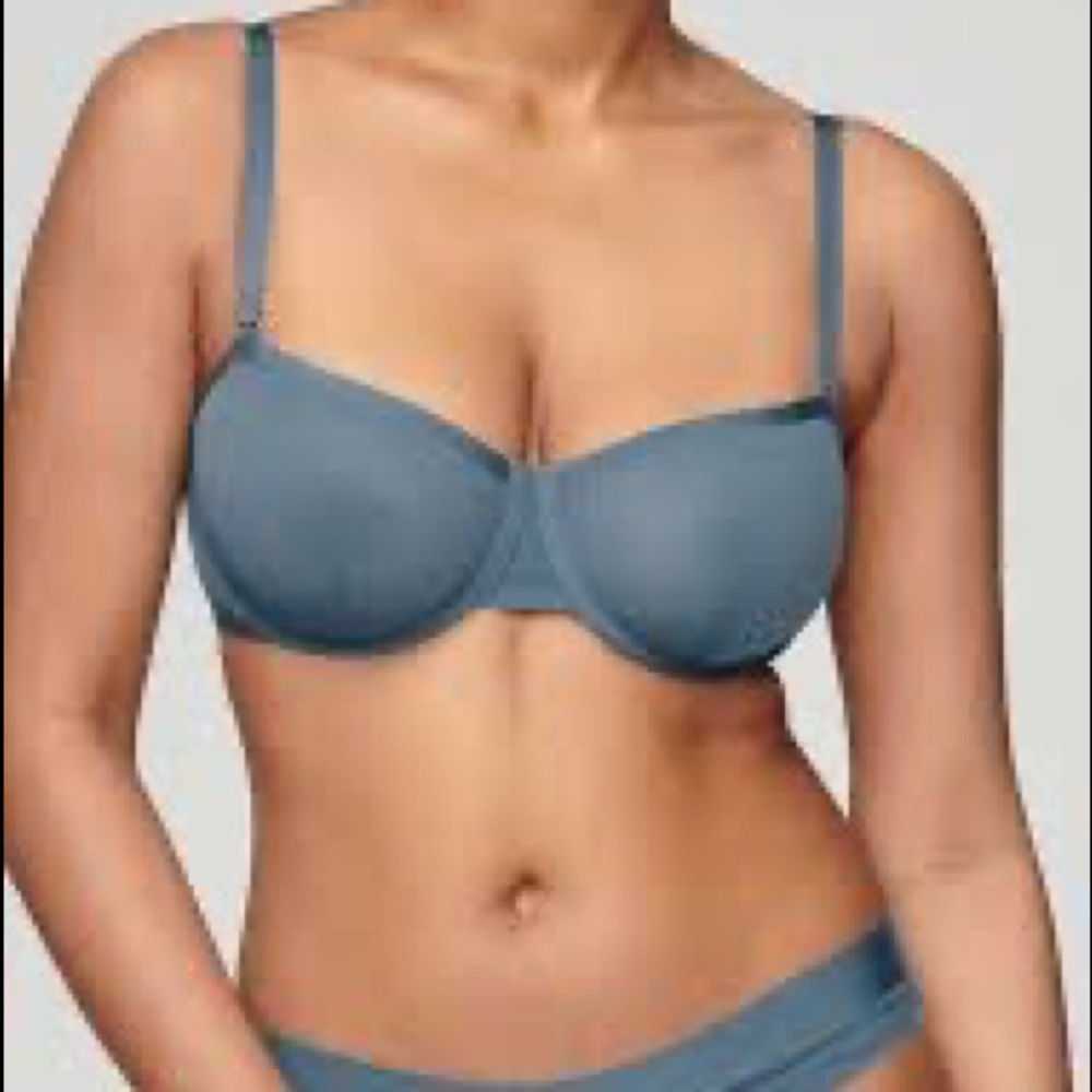 CUUP BALCONETTE MESH BRA 32H Sea (blue)